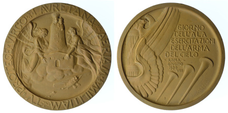 1930 AE Medallion; Military Air Exercises