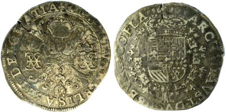 Brabant "Low Countries" Bruges 1620 Ag