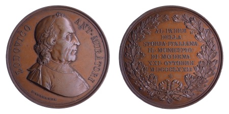 1872 AE Medallion for Ludovic Muratori