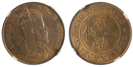 1902 Cu 1 Cent, Edward VII