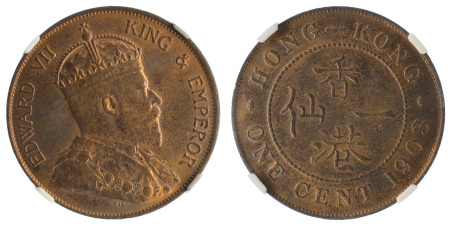 1903 Cu 1 Cent, Edward VII