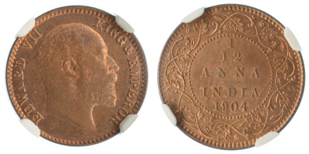 1904C Cu 1/12 Anna, Edward VII