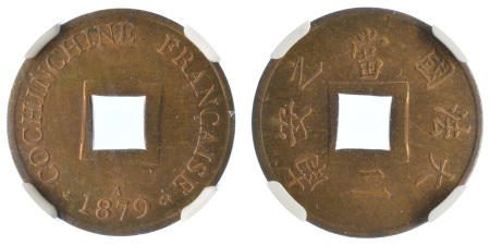 1879A Cu 2 Sapeque, NGC Graded