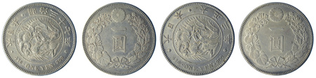 1904 & 1914 Ag 1 Yen