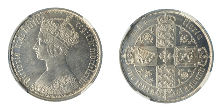 Great Britain 1874 (Ag) Two Shillings