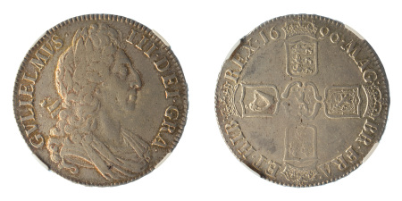 Great Britain (England)1696 (Ag) Crown, William
