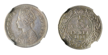 India (British) 1898 C (Ag) PROOF
