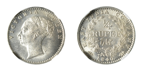 India, E.I.C. (British) 1840 C (Ag)