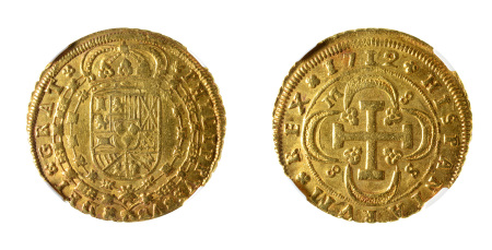 Spain 1712 S M (Au) 8