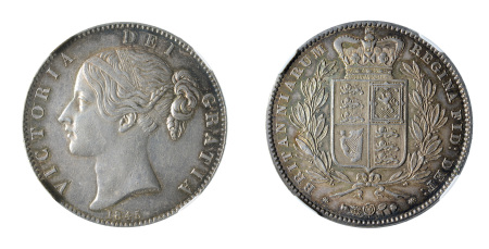 Great Britain 1845 (Ag) Crown (Five