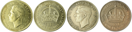 Australia 1937 & 1938 2x Coin Lot
