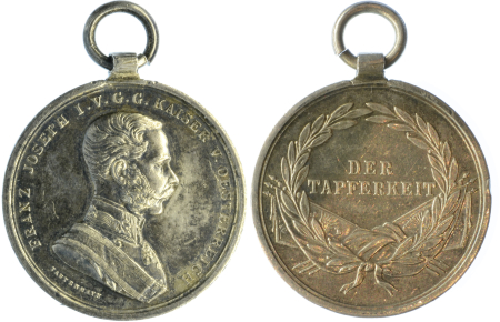 Austria (undated) 1914-1918A Ag Medal