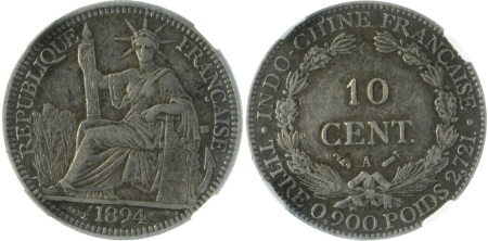 1894A Ag 10 Cents