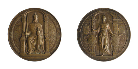 Germany Prussia 1877 AE MedallionWilhelm I