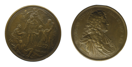 France 1667 AE Medallion