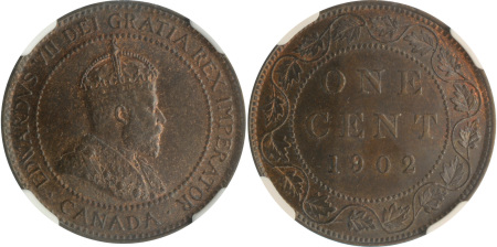 Canada 1902 Cu 1 Cent