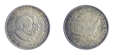 USA 1952 Ag $1/2 Dollar