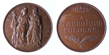Poland 1831 Ae Medallion 