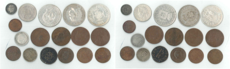 India (Portuguese) Lot of 17x Various coins (1840-1952)