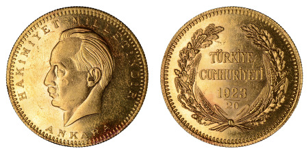 Turkey 1923/20 - 500 Kurush - AU 
