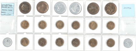 Germany 1922-1923 Wesphalia set of 10x various Inflationary Issue denominations