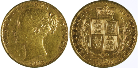 Australia 1873 s Au; Sovereign