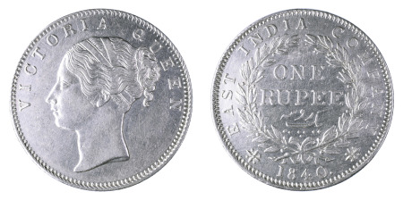 India (British E.I.C.) 1840 (b); Rupee