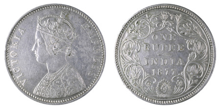 India (British) 1877 (b) Dot; Rupee
