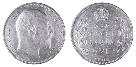 India (British) 1906 B; Rupee