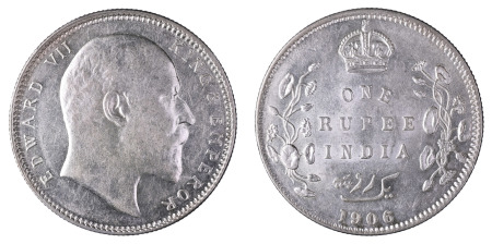 India (British) 1906 (c); Rupee