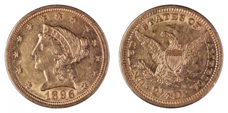 USA 1896; $ 2 1/2 Gold