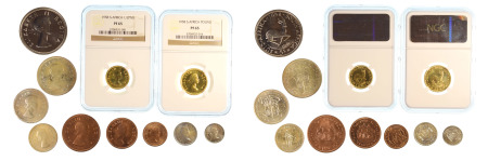 South Africa 1958; 11 coin proof set