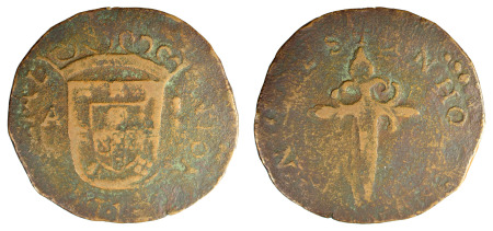 India Portuguese 1640-55 Cu Tanga, John IV