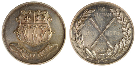 Great Britain 1895 Ag Silver Prize Medallion, London Eton School