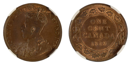 Canada 1919 Cu 1 Cent