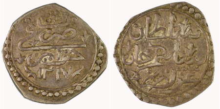 Algeria AH1217 Ag ⅛ Budju, Selim III