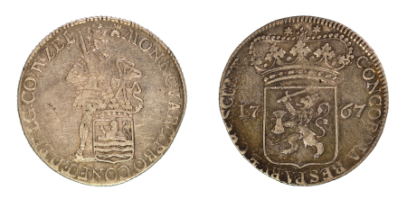 Netherlands (Zeeland) 1767 Ag Ducat