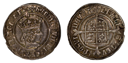 Great Britain (England) 1485-1509 Ag Groat, Henry VII