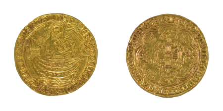 Belgium, Flanders ND (1419-69), Philippe le Bon, Noble d'Or. Graded AU Details by NGC