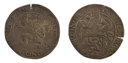 Netherlands 1585, Lion Daalder, fine-as struck condition