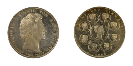 Germany, Bavaria 1828, Thaler, in AU condition