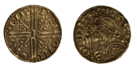 England 1038, Harold I (1035-40) silver penny, Fleur-de-lis Type, in Good Very Fine condition