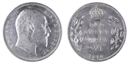 India (British) 1910 (c ); Rupee