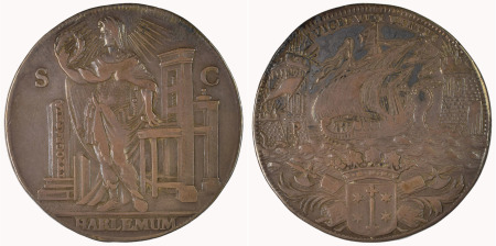 Netherlands 1640 (Ag) Medallion, Haarlem Printing Festival, 200 Years of Typography