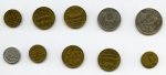 Lebanon, 10 coin lot