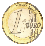 Great Britain, (Undated), Euro Pattern Bi-metallic, Heaton Mint. Graded Specimen 66 by NGC.