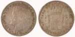 Puerto Rico 1896PGV Ag 10 Cents, Alfonso 